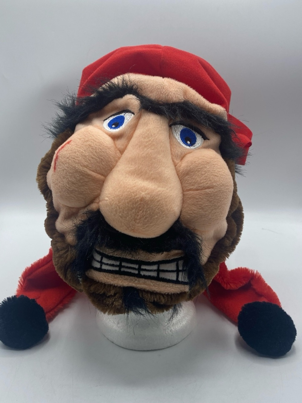 Tampa Bay Buccaneers NFL plush Mascot Hat Adult Football Man’s Face Novelty